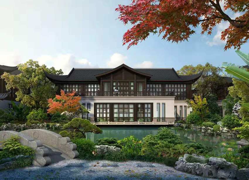 古建鋼構(gòu)幕墻工程